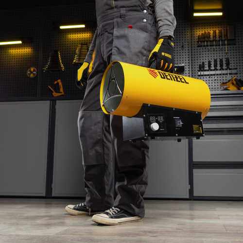 Газовая тепловая пушка GHG-15i, 15 кВт, цифровой термостат, пропан-бутан Denzel по ценам производителя в Екатеринбурге с доставкой по всей России