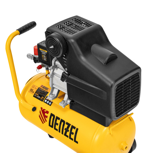 Компрессор воздушный DC1500/24, прямой привод, 1.5 кВт, 24 литра, 220 л/мин Denzel по ценам производителя в Екатеринбурге с доставкой по всей России