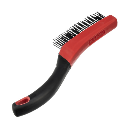 Щетка зачистная трехрядная, двухкомпонентная рукоятка Matrix по ценам производителя в Екатеринбурге с доставкой по всей России