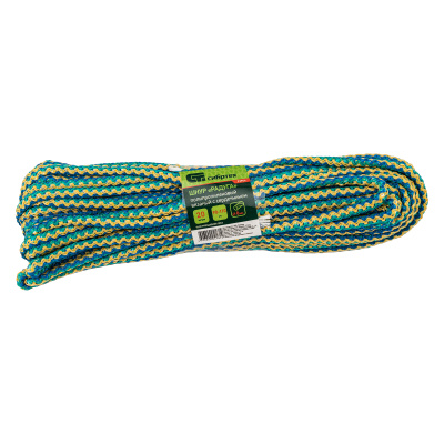 Шнур вязаный полипропиленовый с серд."Радуга", 6 мм, L 20 м, Сибртех по ценам производителя в Екатеринбурге с доставкой по всей России