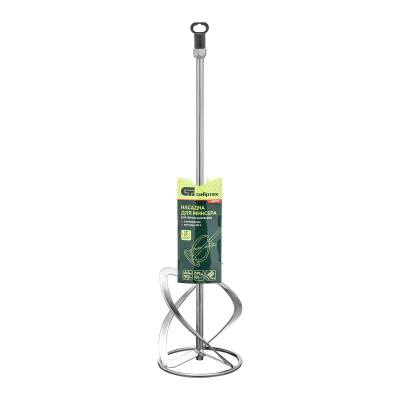 Насадка для миксера, для легких растворов, 160 х 590 мм, оцинкованная, хвостовик резьба М14 Сибртех по ценам производителя в Екатеринбурге с доставкой по всей России