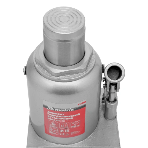 Домкрат гидравлический бутылочный, 30 т, h подъема 244-370 мм Matrix по ценам производителя в Екатеринбурге с доставкой по всей России