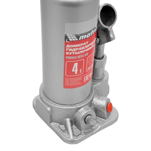 Домкрат гидравлический бутылочный, 4 т, высота подъема 194-372 мм, в пластиковый кейсе Matrix по ценам производителя в Екатеринбурге с доставкой по всей России