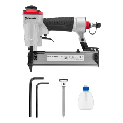 Нейлер финишный, шпилькозабивной пистолет, пневматический, гвоздь 23GA D 0.64 мм  длина 10-30 мм Matrix по ценам производителя в Екатеринбурге с доставкой по всей России