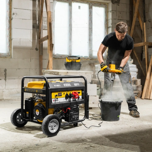 Генератор бензиновый PS 80 E-3, 6.6 кВт, 400 В, 25 л, электростартер Denzel по ценам производителя в Екатеринбурге с доставкой по всей России