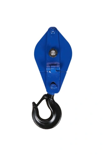 Блок монтажный однорольный с крюком TOR 1 т с откидной щекой (S) купить в Москве с доставкой по всей России | ProtosMarket.ru