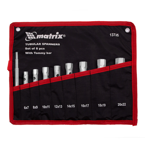 Набор ключей трубчатых торцевых 9 предметов Matrix по ценам производителя в Екатеринбурге с доставкой по всей России