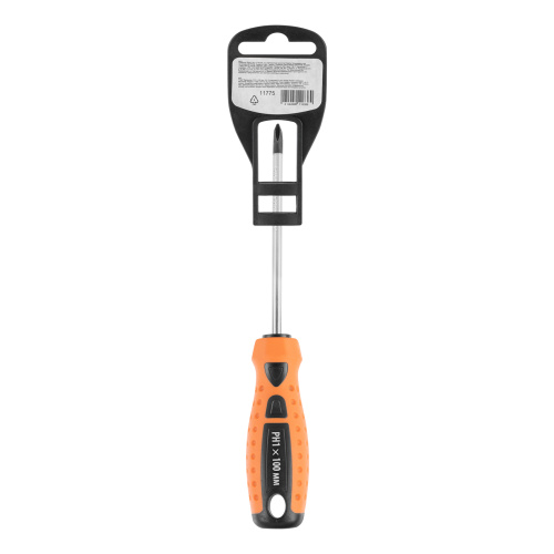 Отвертка "Point", PH1 х 100 мм, CS, двухкомпонентная рукоятка Sparta по ценам производителя в Екатеринбурге с доставкой по всей России