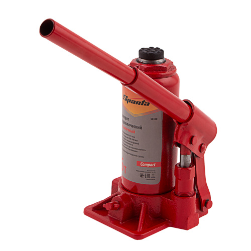 Домкрат гидравлический бутылочный, 6 т, h подъема 180–340 мм Sparta Compact по ценам производителя в Екатеринбурге с доставкой по всей России