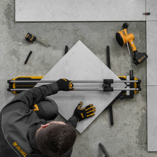 Плиткорез 1000х14мм, цельнометал. напр., каретка на подш., стальная станина, рукоятка-пенал Denzel по ценам производителя в Екатеринбурге с доставкой по всей России