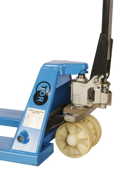 Тележка гидравлическая 2500 кг 800 мм нейлоновые колеса TOR RHP по ценам производителя в Екатеринбурге с доставкой по всей России