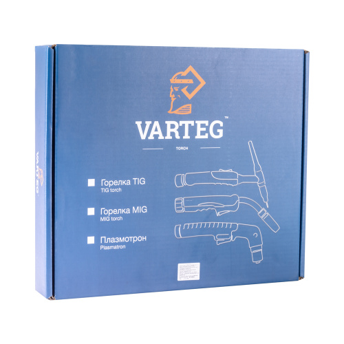 Varteg Горелка TIG-18 8м (разъем 35мм2, с кнопкой, ж/охл.) (пр-во FoxWeld/КНР) по ценам производителя в Екатеринбурге с доставкой по всей России