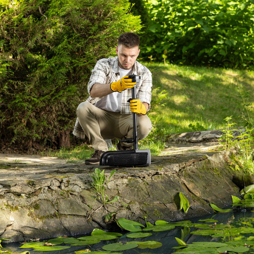 Насос фонтанный FNP90-39, 92 Вт, подъем 3,9 м, 3200 л/ч, колокольчик/каскад/гейзер Denzel по ценам производителя в Екатеринбурге с доставкой по всей России