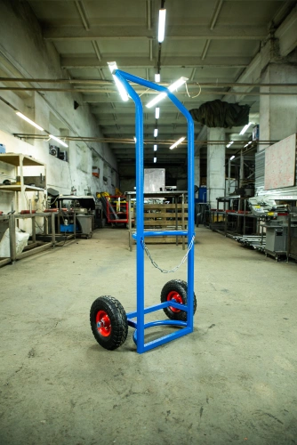 Тележка для пропановых баллонов TOR ПР-1, 1 баллон (пневмо колеса 250 мм) по ценам производителя в Екатеринбурге с доставкой по всей России