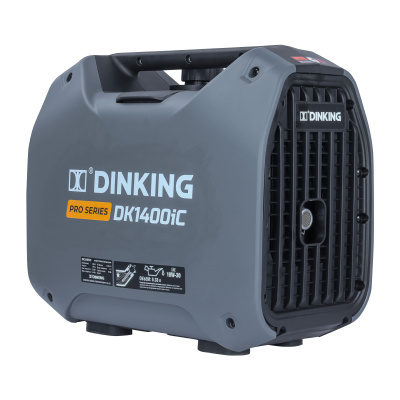 Генератор бензиновый инверторный Dinking DK1400iC (1,4 кВт, 230В/50 Гц, DK 145F/P-1, бак 2.5л) по ценам производителя в Екатеринбурге с доставкой по всей России