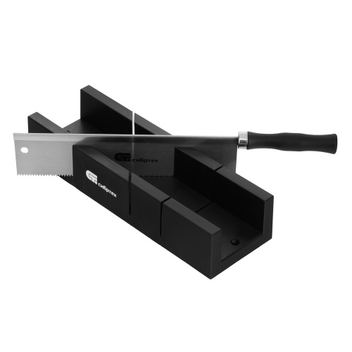 Стусло пластиковое 300х60 мм, пила 250 мм Сибртех по ценам производителя в Екатеринбурге с доставкой по всей России