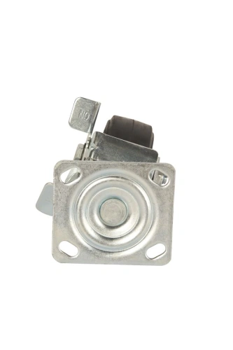 Колесо большегрузное поворотное SCdb 42 100 мм обрезиненное с тормозом (N) по ценам производителя в Екатеринбурге с доставкой по всей России