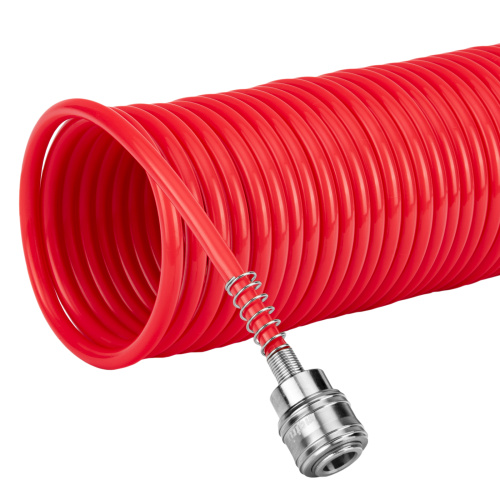 Шланг спиральный воздушный, 15 м, с быстросъемными соединениями Matrix по ценам производителя в Екатеринбурге с доставкой по всей России