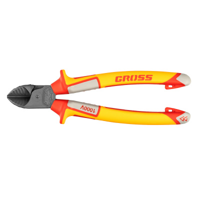 Бокорезы, диэлектрические рукоятки, до 1000 В, трехкомпонентные рукоятки, 180 мм Gross по ценам производителя в Екатеринбурге с доставкой по всей России