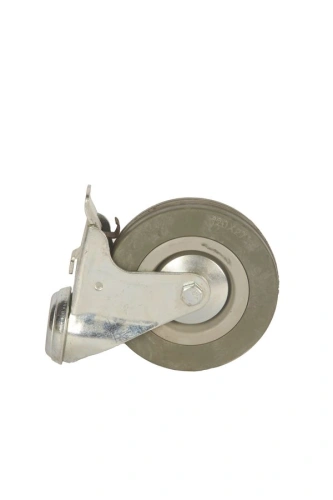 Колесо аппаратное поворотное SChgb 55 120 мм под болт с тормозом (F) по ценам производителя в Екатеринбурге с доставкой по всей России