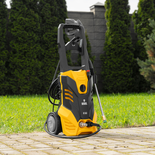 Моечная машина высокого давления R-165, 2200 Вт, 165 бар, 7 л/мин, колесная Denzel по ценам производителя в Екатеринбурге с доставкой по всей России