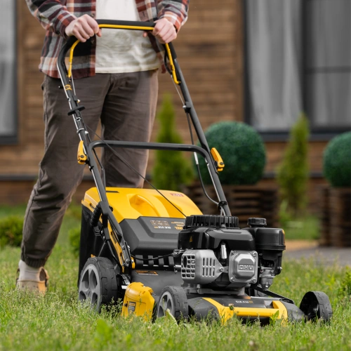 Газонокосилка бензиновая GLR-510SP-ZS, 171 см3, ширина 51 см, привод, травосборник 65 л Denzel по ценам производителя в Екатеринбурге с доставкой по всей России