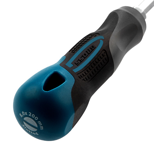 Отвертка SL8x 200 мм, S2, трехкомпонентная рукоятка Gross по ценам производителя в Екатеринбурге с доставкой по всей России