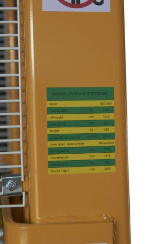 Штабелер гидравлический 0,5 т 1,6 м XILIN SDJ500 купить в Москве с доставкой по всей России | ProtosMarket.ru