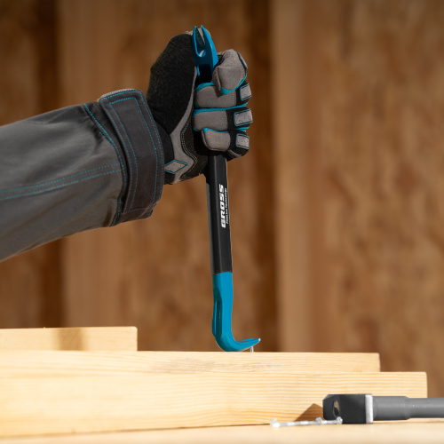 Лом-гвоздодер, обрезиненная рукоятка, 300 x 22 x 14мм Gross по ценам производителя в Екатеринбурге с доставкой по всей России