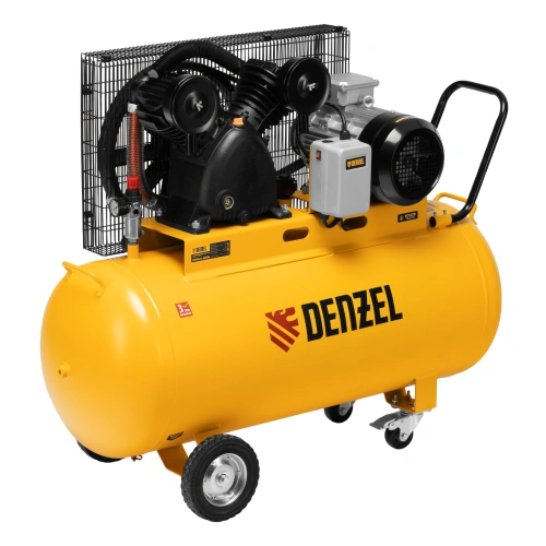 Компрессор воздушный рем. привод BCV 5500-T/200, 5,5 кВт, 200 литров, 850 л/мин Denzel по ценам производителя в Екатеринбурге с доставкой по всей России