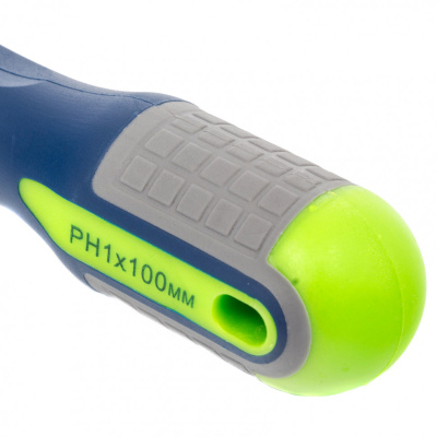 Отвертка, PH1 х 100 мм, CrV, трехкомпонентная рукоятка Сибртех по ценам производителя в Екатеринбурге с доставкой по всей России