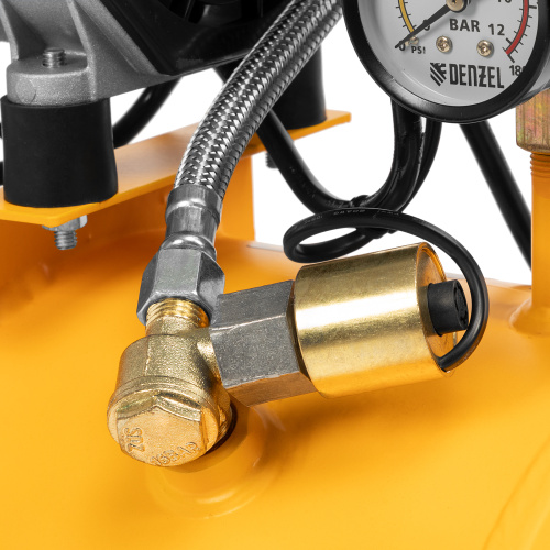 Компрессор DLS950/24 безмаслянный малошумный 950 Вт, 165 л/мин, ресивер 24 л Denzel по ценам производителя в Екатеринбурге с доставкой по всей России