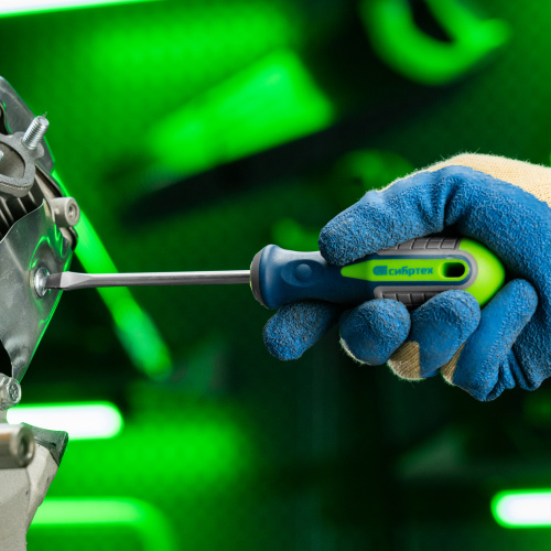 Набор отверток универсальный, CrV, трехкомпонентные рукоятки, 8 предметов Сибртех по ценам производителя в Екатеринбурге с доставкой по всей России