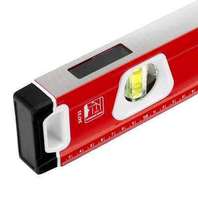 Уровень алюминиевый, магнит, фрезерованный, 3 глазка (1 зеркальный) двухкомпонентные рукоятки, 1000 мм Matrix купить в Москве с доставкой по всей России | ProtosMarket.ru