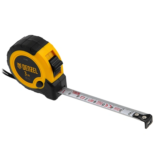 Рулетка 3м х 13мм, двухкомп. корпус, кнопка-пауза Denzel по ценам производителя в Екатеринбурге с доставкой по всей России