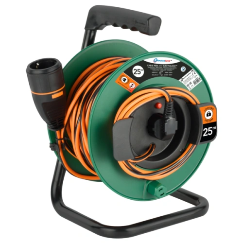 Кабель удлинитель на барабане ELECTRALOCK 3x1 (25 метров, 16A, оранжевый) по ценам производителя в Екатеринбурге с доставкой по всей России