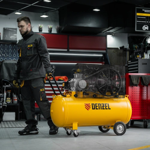 Компрессор воздушный рем. привод BCV 4000-T/200, 4,0 кВт, 200 литров, 690 л/мин Denzel по ценам производителя в Екатеринбурге с доставкой по всей России