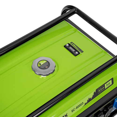 Генератор бензиновый БС-8000Э, 6,6 кВт, 230В, четырехтактный, 25 л, электростартер Сибртех по ценам производителя в Екатеринбурге с доставкой по всей России