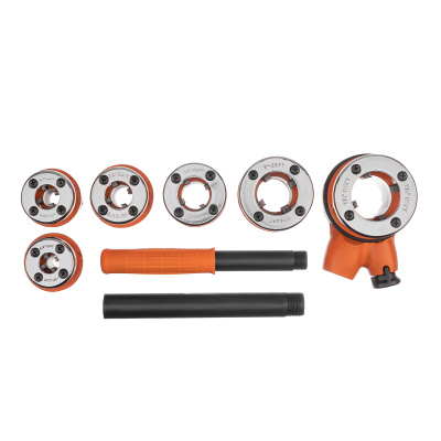 Набор клуппов 1/4-3/8-1/2-3/4-1-1.25", плашкодержатель с трещоткой, 9 предметов Sparta по ценам производителя в Екатеринбурге с доставкой по всей России