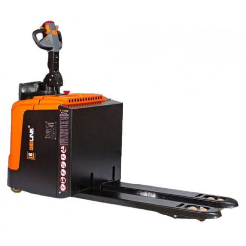 Тележка электрическая самоходная c платформой, 2000 кг, АКБ свинцово - кислотная, SIBLINE по ценам производителя в Екатеринбурге с доставкой по всей России