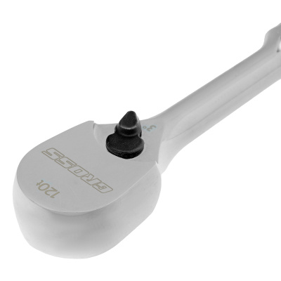 Ключ-трещотка 1/4", CrV, 120 зубьев, цельнометаллический, хром Gross по ценам производителя в Екатеринбурге с доставкой по всей России