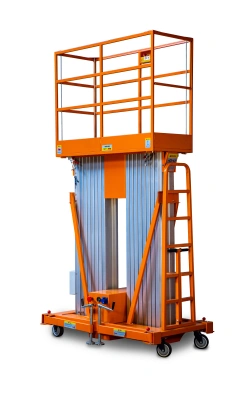 Подъемник мачтовый аккумуляторный 200 кг 12/14 м TOR GTWY12-200S DC 2-мачтовый купить в Москве с доставкой по всей России | ProtosMarket.ru