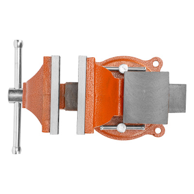 Тиски слесарные, 100 мм, поворотные, с наковальней Sparta по ценам производителя в Екатеринбурге с доставкой по всей России