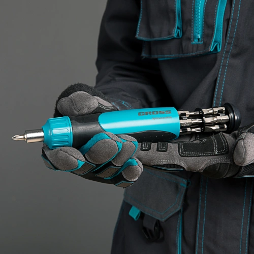 Отвертка реверсивная, механизм SmartPush 12 шт, S2 Gross по ценам производителя в Екатеринбурге с доставкой по всей России