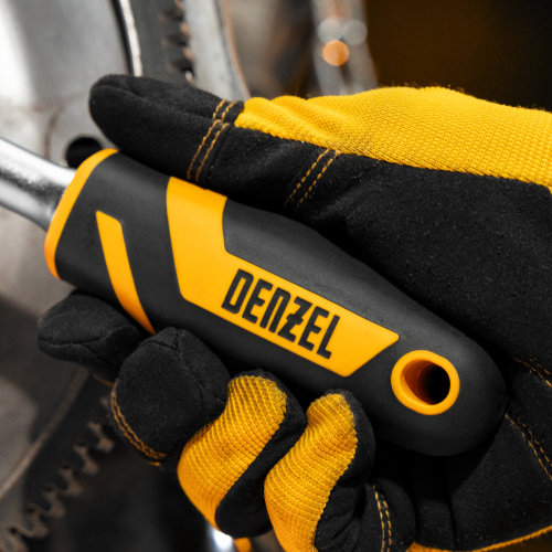 Ключ-трещотка 1/2", 90 зубьев, с быстрым сбросом, CrV Denzel по ценам производителя в Екатеринбурге с доставкой по всей России