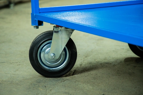 Тележка платформенная TOR ТП-Д (700х1200) с двумя ручками (колеса 200) по ценам производителя в Екатеринбурге с доставкой по всей России