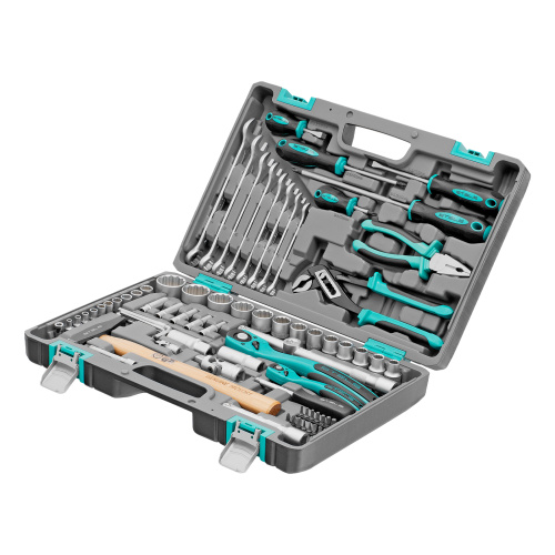 Набор инструментов, 1/2", 1/4", CrV, 12 гранные головки, пластиковый кейс, 76 предметов Stels по ценам производителя в Екатеринбурге с доставкой по всей России