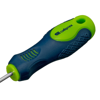 Отвертка, SL3 х 80 мм, CrV, двухкомпонентная рукоятка Сибртех по ценам производителя в Екатеринбурге с доставкой по всей России