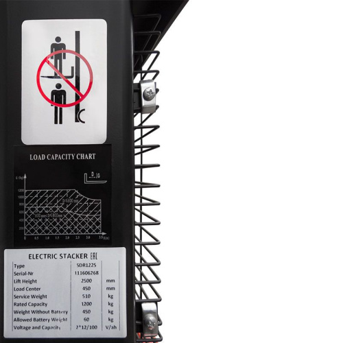 Самоходный штабелер PROLIFT SDR 1635 li-ion по ценам производителя в Екатеринбурге с доставкой по всей России