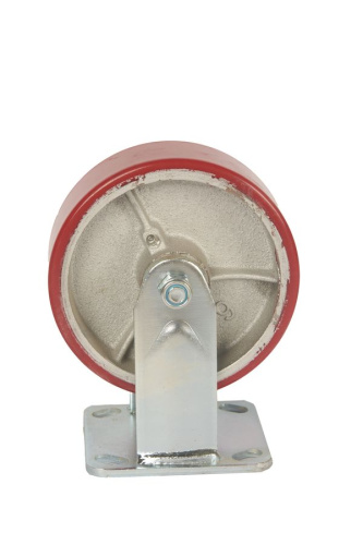 Колесо большегрузное неповоротное FCp 63 150 мм полиуретановое (F) по ценам производителя в Екатеринбурге с доставкой по всей России